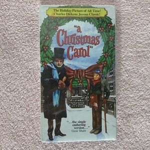 5/$25 Vintage Goodtimes Home Video A Christmas Carol VHS